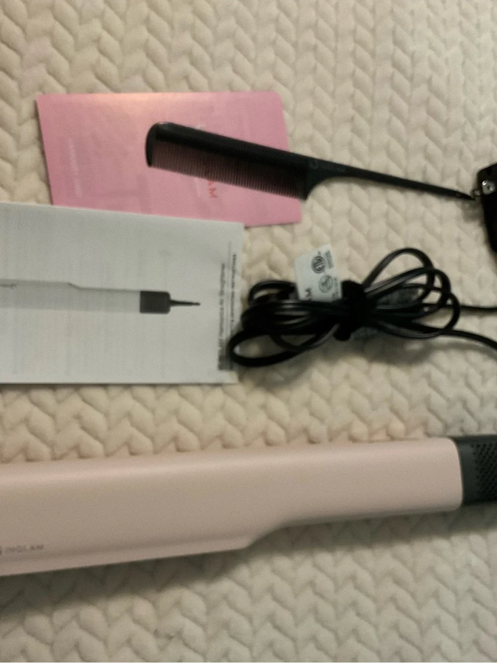 Harmonica hair straightener wet to dry hairdryer.